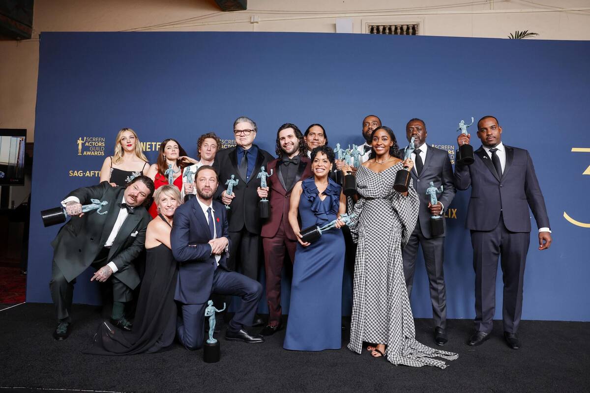 ‘Oppenheimer’ y ‘The Bear’ triunfan en los Premios SAG tras la huelga