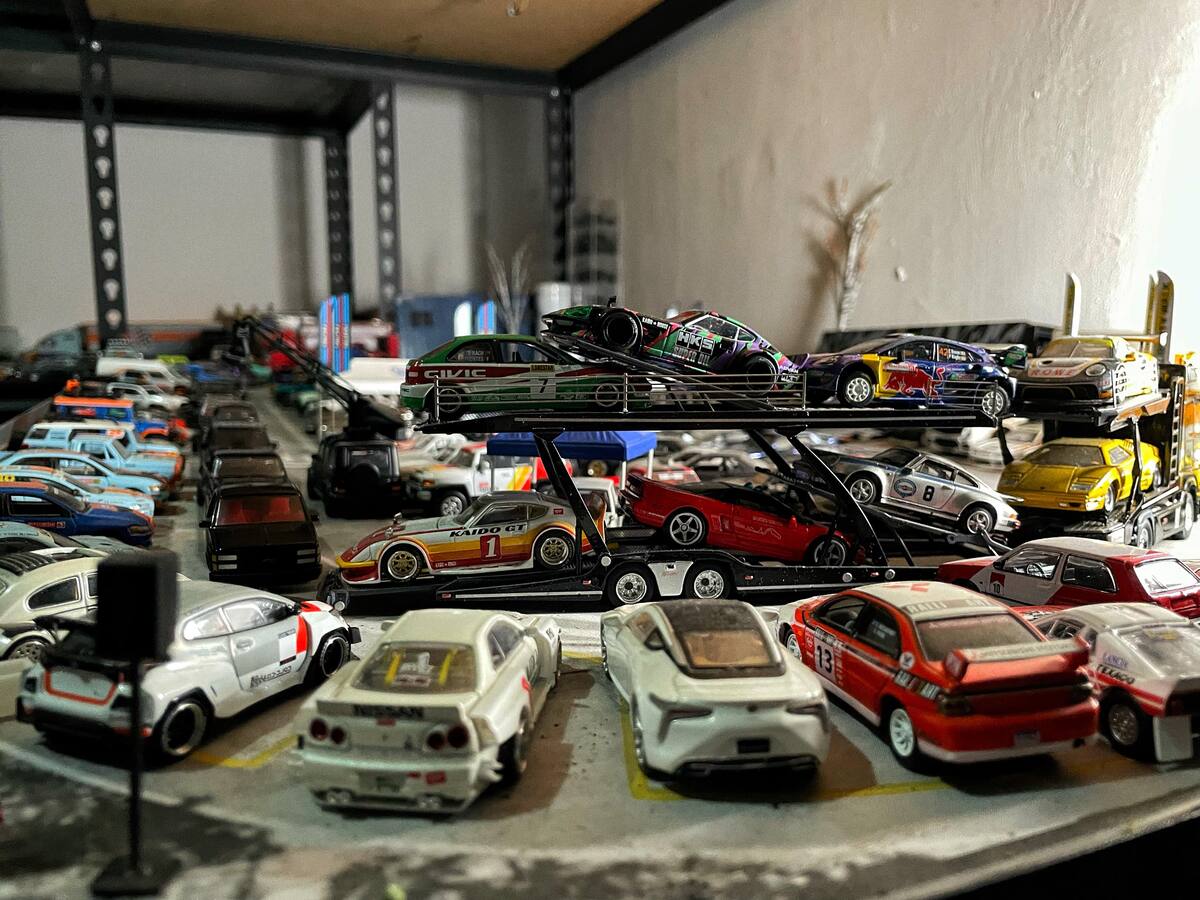 La colección de autos a escala emociona a cualquiera.