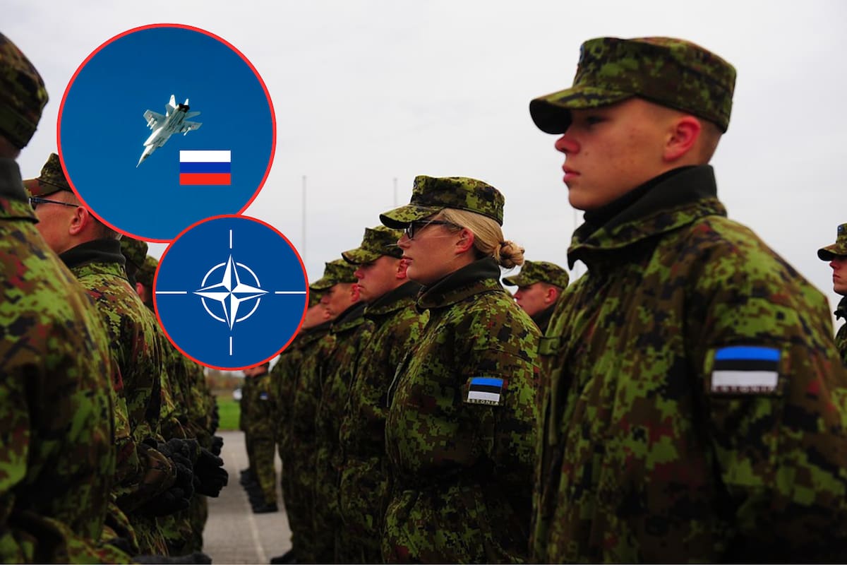 Estonia denuncia agresión rusa en su espacio aéreo y, al igual que Polonia, invoca al artículo 4 de la OTAN; la organización llama “provocación peligrosa” a las acciones de Moscú