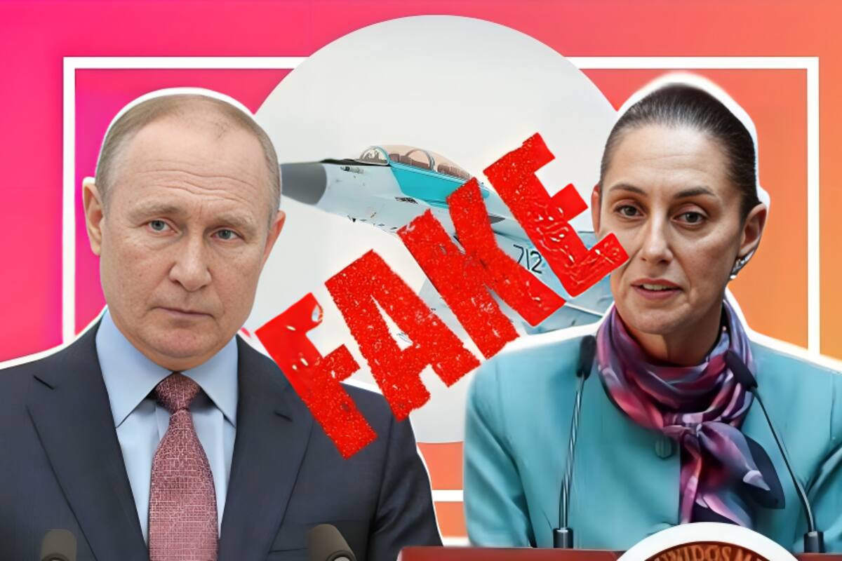 Fake News: Circula noticia falsa sobre “donativo” de aviones de combate rusos para el gobierno mexicano