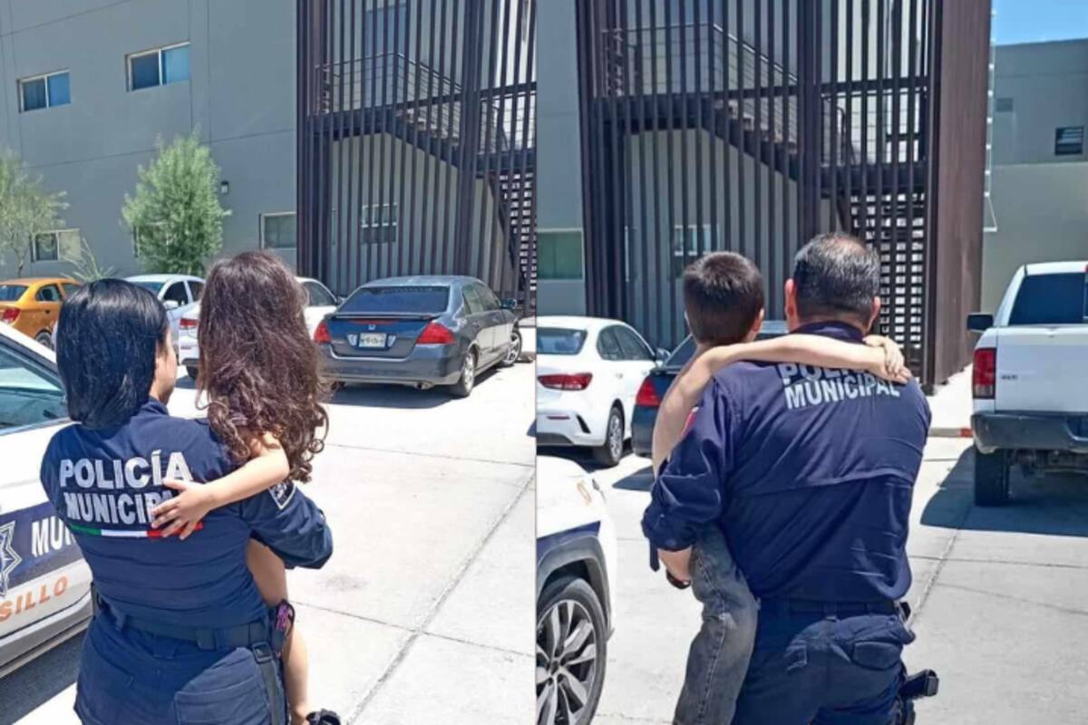 Un niño de 7 años y una niña de 3 años son rescatados de abandono en Hermosillo