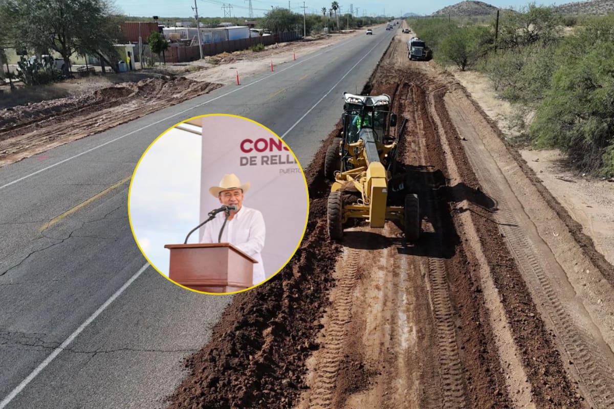 Se moderniza carretera Hermosillo-Kino; lleva 95% de avance: Durazo