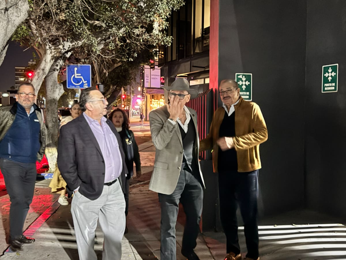 Olivaldo Paz y Héctor Riveros informaron que presentaron una denuncia de hechos ante el Ministerio Público, tras un incidente ocurrido el 4 de febrero durante una revisión policial en la ciudad. Foto: Carlos Cruz