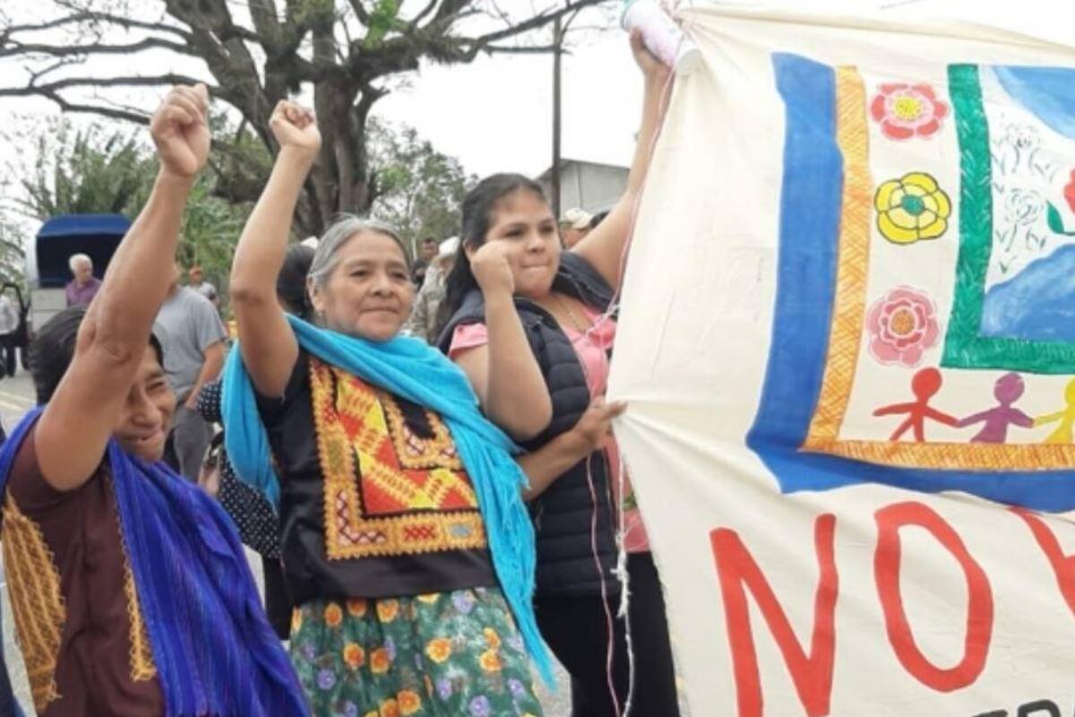 Impulsan mujeres mixe paro de mujeres en Oaxaca