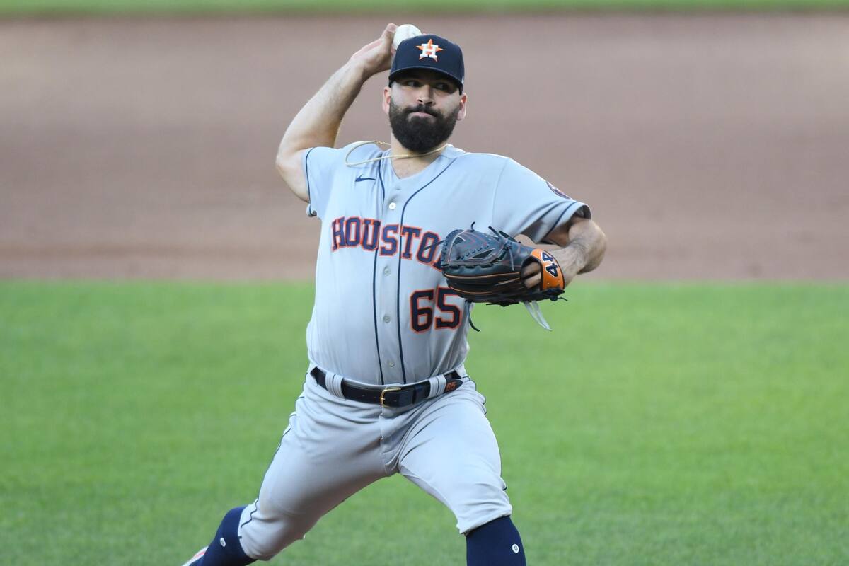 José Urquidy tiene su mejor salida de la temporada de MLB y suma seis triunfos