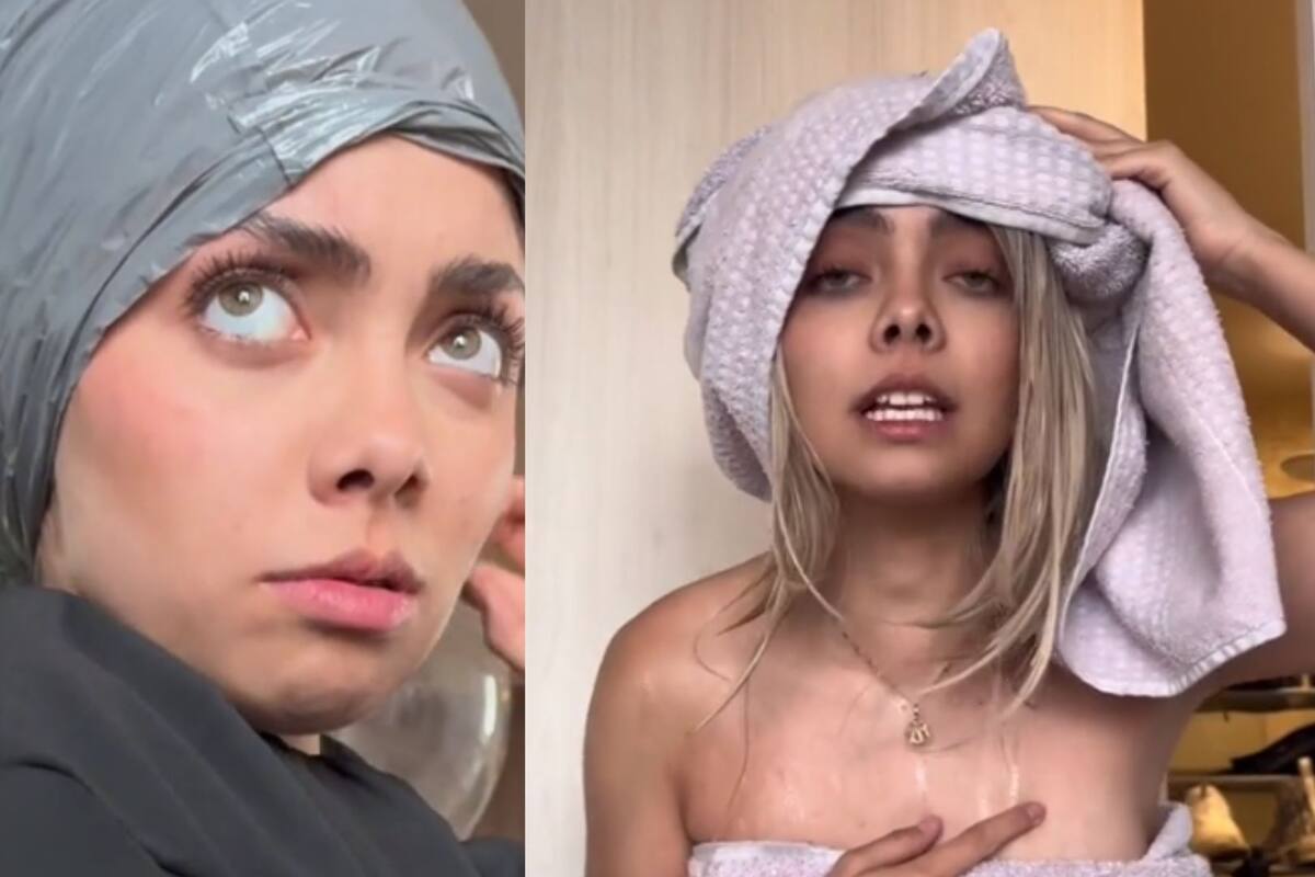 Tiktoker le cambia el color del tinte de su novia y su reacción se vuelve viral