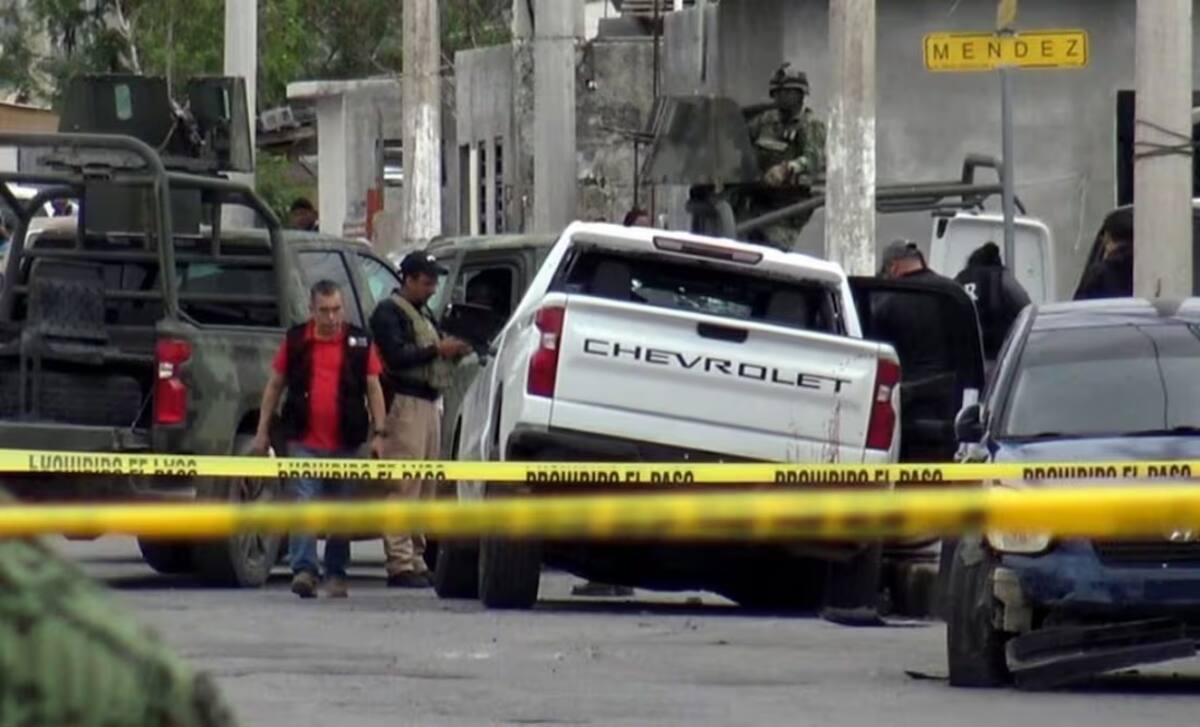 Militares ejecutan a jóvenes en Nuevo Laredo. / El Universal.