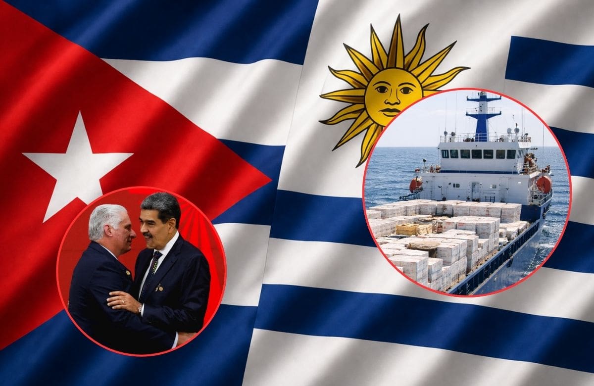 Uruguay enviará ayuda a Cuba desde México tras crisis energética agravada por el corte de petróleo desde Venezuela. | Foto: Reuters/Generada con IA