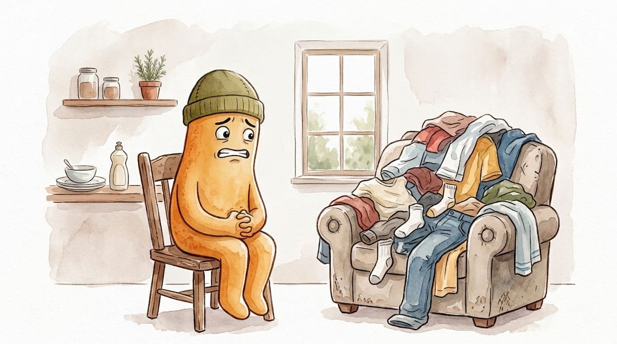 El desorden visual genera una carga cognitiva silenciosa que agota la mente antes de que te des cuenta. Foto: Generada con IA
