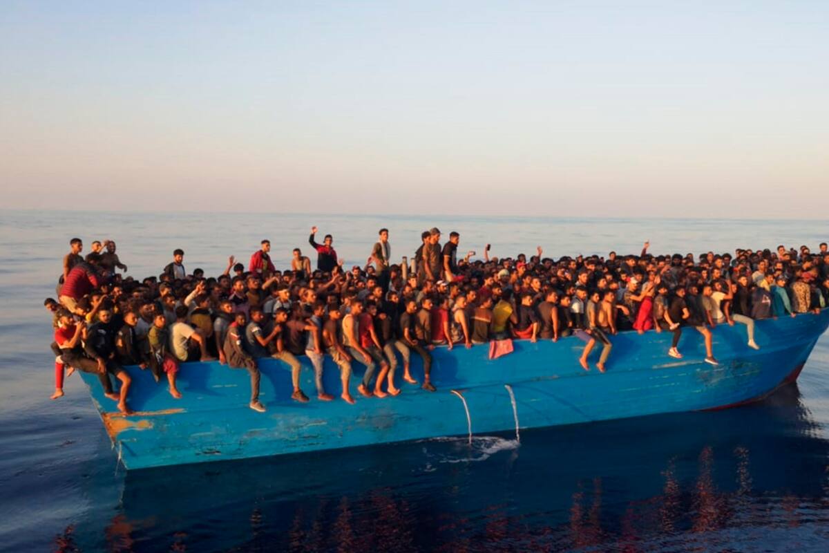 Italia: 539 migrantes desembarcan en Lampedusa en uno de los mayores desembarcos en los últimos tiempos