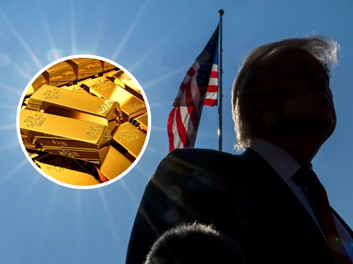 Los lingotes de oro no enfrentarán aranceles en Estados Unidos. | Crédito: AP/Canva