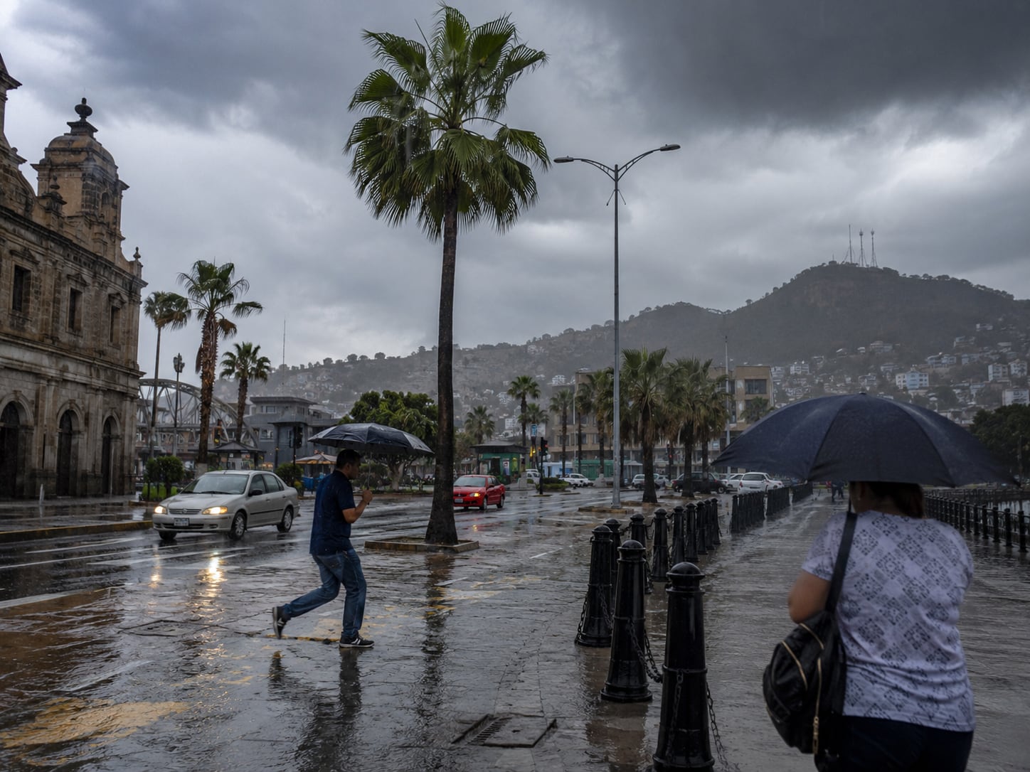 El SMN pronostica lluvias fuertes y muy fuertes en distintas regiones de México entre el 23 y el 25 de julio.