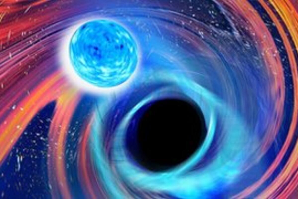 La extraordinaria colisión de una estrella de neutrones y un agujero negro captada por primera vez