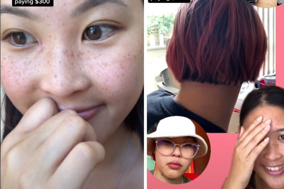 VIRAL: Quiso ser modelo de cabello para obtener un cambio de look gratis y no estuvo contenta con el resultado