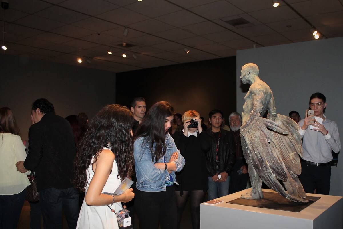 Inauguran en el Cecut exposición ‘Bronces’ de Jorge Marín