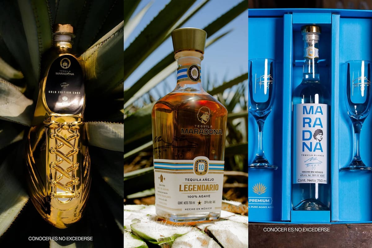 Así nació el Tequila Maradona, el tributo mexicano al ídolo del futbol mundial que hoy cumpliría 65 años