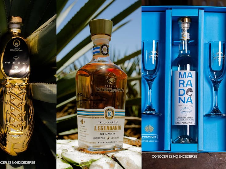 Así nació el Tequila Maradona, el tributo mexicano al ídolo del futbol mundial que hoy cumpliría 65 años
