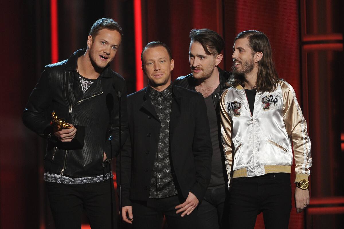 Así reaccionó Imagine Dragons al recibir su Dr. Simi en San Diego