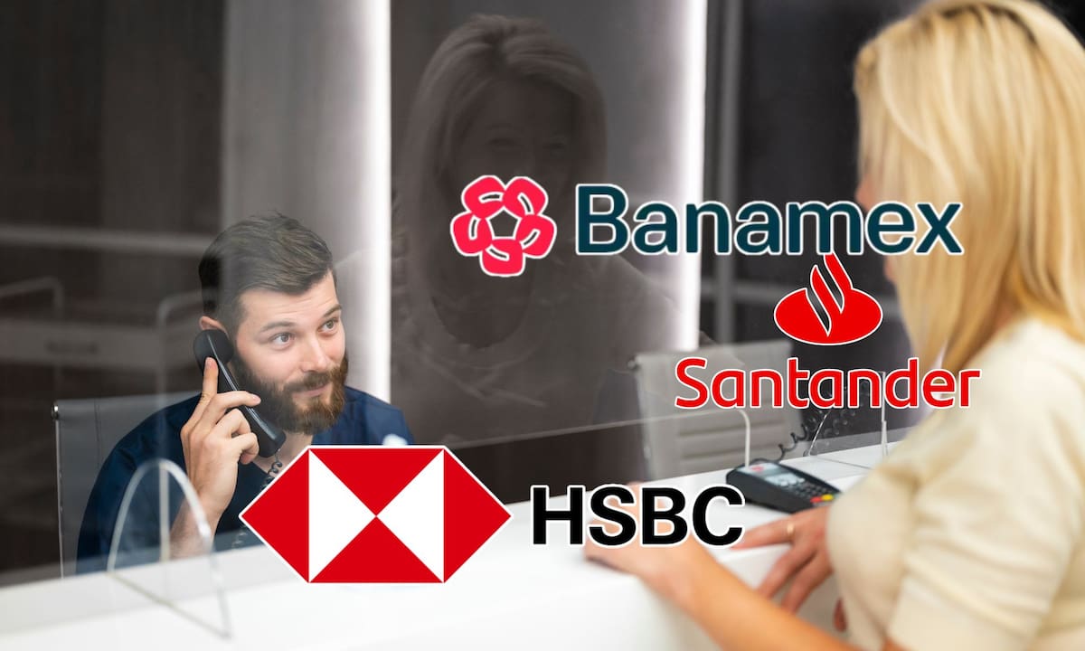 Cuatro grandes bancos en México modifican sus esquemas tradicionales y extienden sus horarios de atención al sábado para ayudar a los usuarios que no pueden acudir entre semana | Magnific