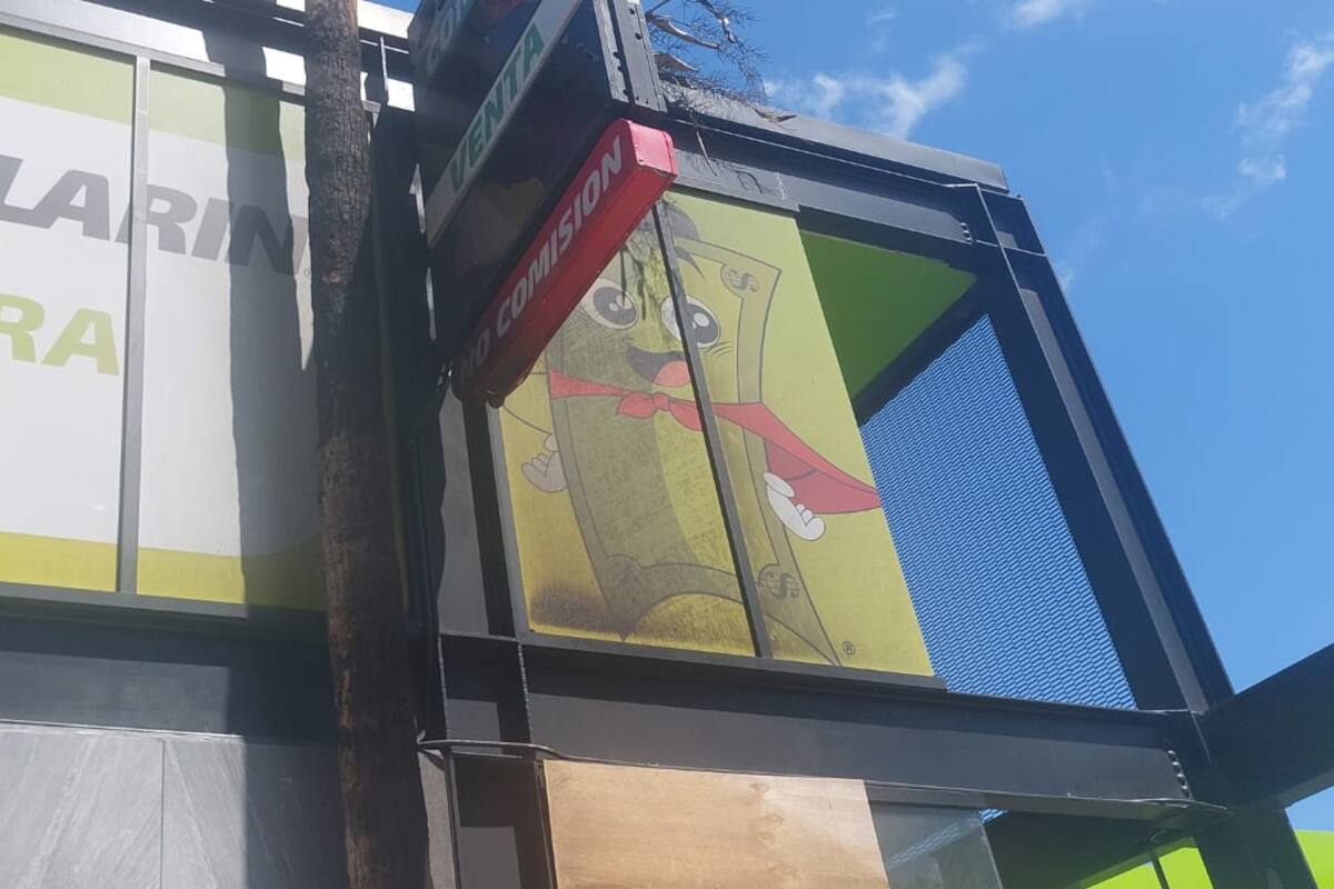 Registran otro incendio de casa de cambio en Tijuana