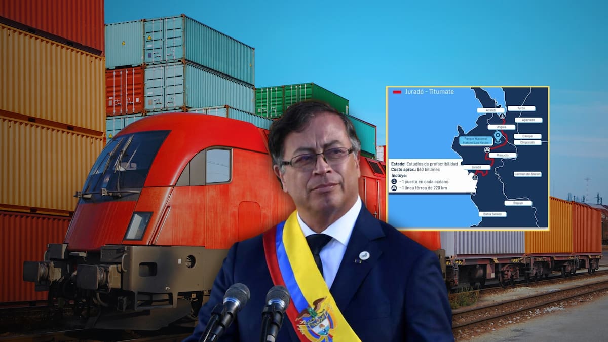 El Corredor Interoceánico de Petro será otra competencia para el Canal de Panamá y conectará el Pacífico con el Atlántico, en un proyecto que costaría 218 mil 400 millones de pesos