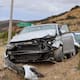Colisionan patrulla municipal y automóvil sobre el bulevar 2000