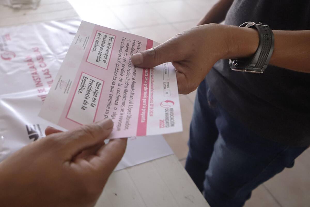 A favor Marina del Pilar de iniciativa estatal para revocación de mandato