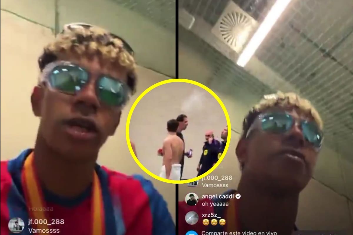 VIDEO: “Esto no se puede grabar”: El curioso momento de Lamine Yamal en el vestuario del Barcelona tras ganar la Supercopa