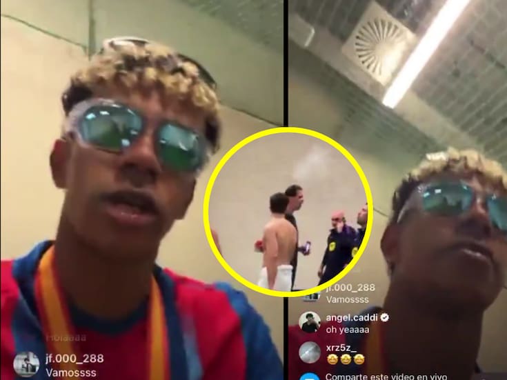 VIDEO: “Esto no se puede grabar”: El curioso momento de Lamine Yamal en el vestuario del Barcelona tras ganar la Supercopa