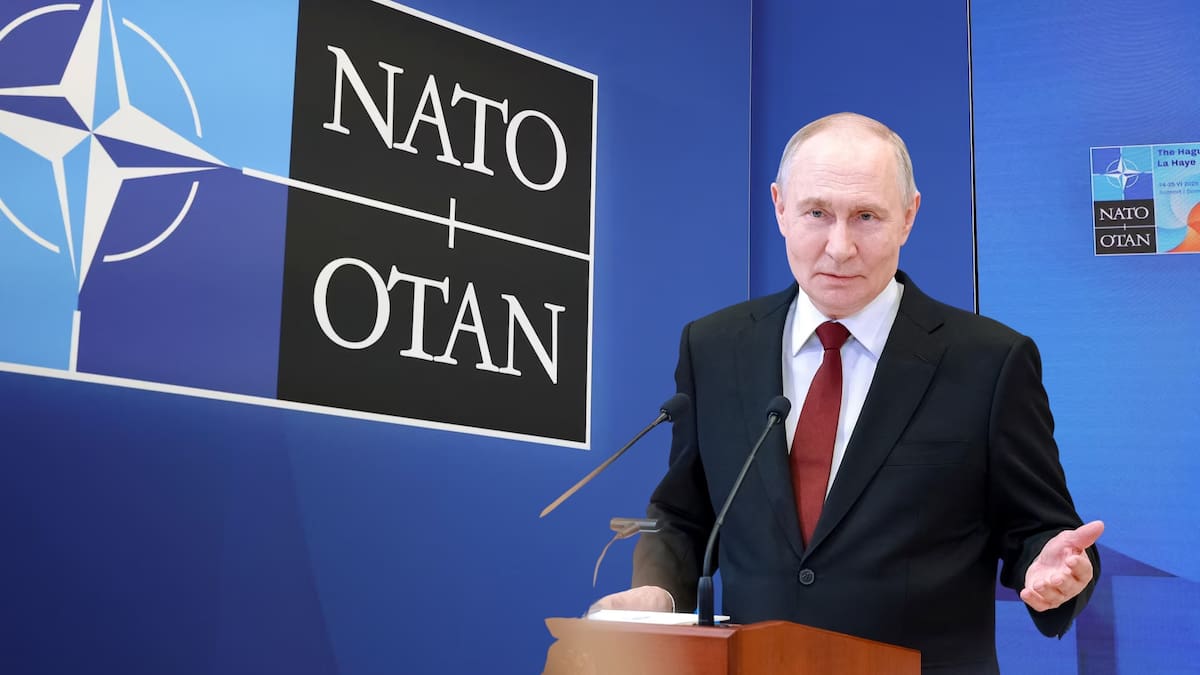 Ante la pregunta de si Rusia podría atacar a la OTAN, Putin contestó “¿para qué?” y sostuvo que hablar de una guerra con Europa es una maniobra para fabricar miedo, elevar presupuestos de defensa y financiar a Ucrania