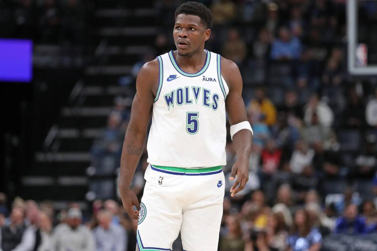 NBA: Anthony Edwards es multado con $40,000 mil dólares por críticas a los árbitros