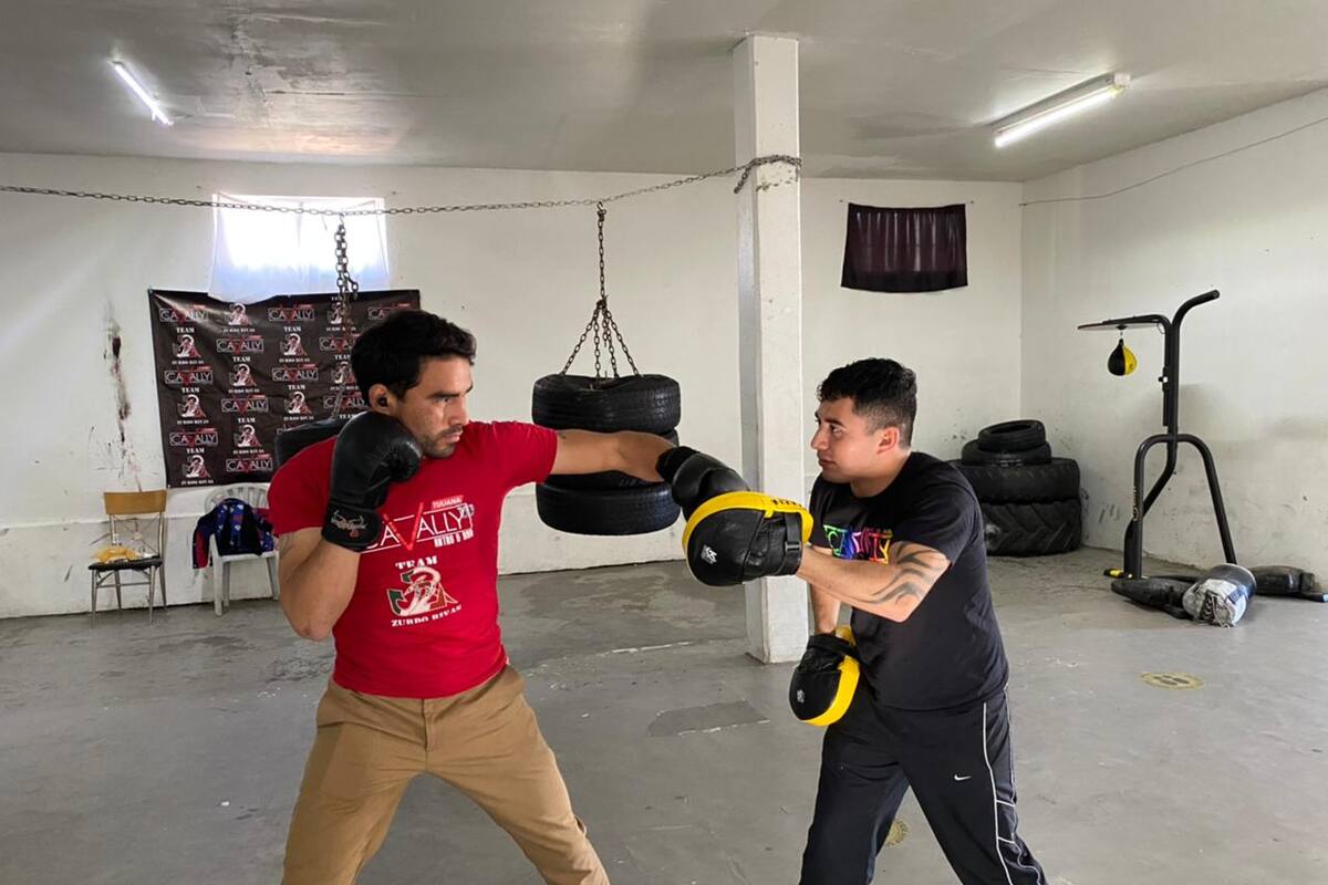 Tomás llegó a Tijuana con la esperanza de debutar en el boxeo tras vencer adicción al alcohol