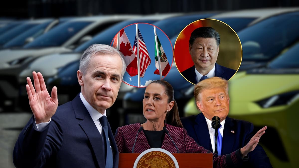 Canadá rompió con la estrategia de Estados Unidos al abrir su mercado a autos chinos como BYD, Chery y Geely con precios menores a 595 mil pesos, lo que pondría en riesgo el equilibrio comercial con el país gobernado por Trump y con México (T-MEC)