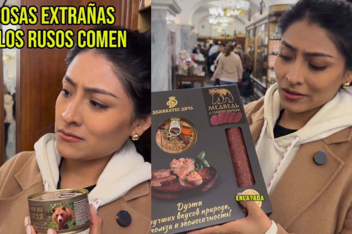 “¡Carne de oso!”: Mujer va a supermercado ruso y encuentra productos de lo más extraños