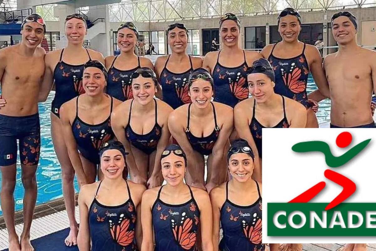 Conade aclara apoyo financiero al equipo de natación artística