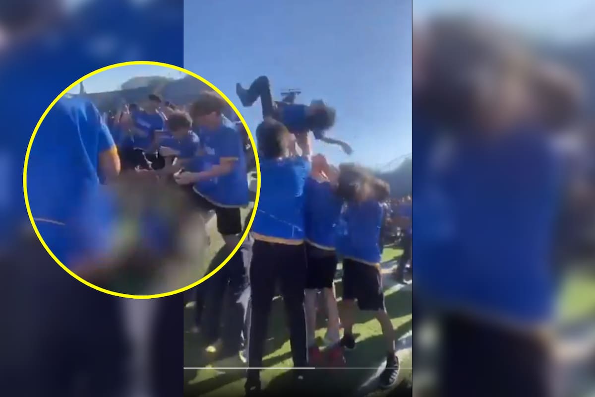 ¿Qué le pasó? Lanzan y dejan caer a estudiante de prepa UANL en grupo de porristas y animación