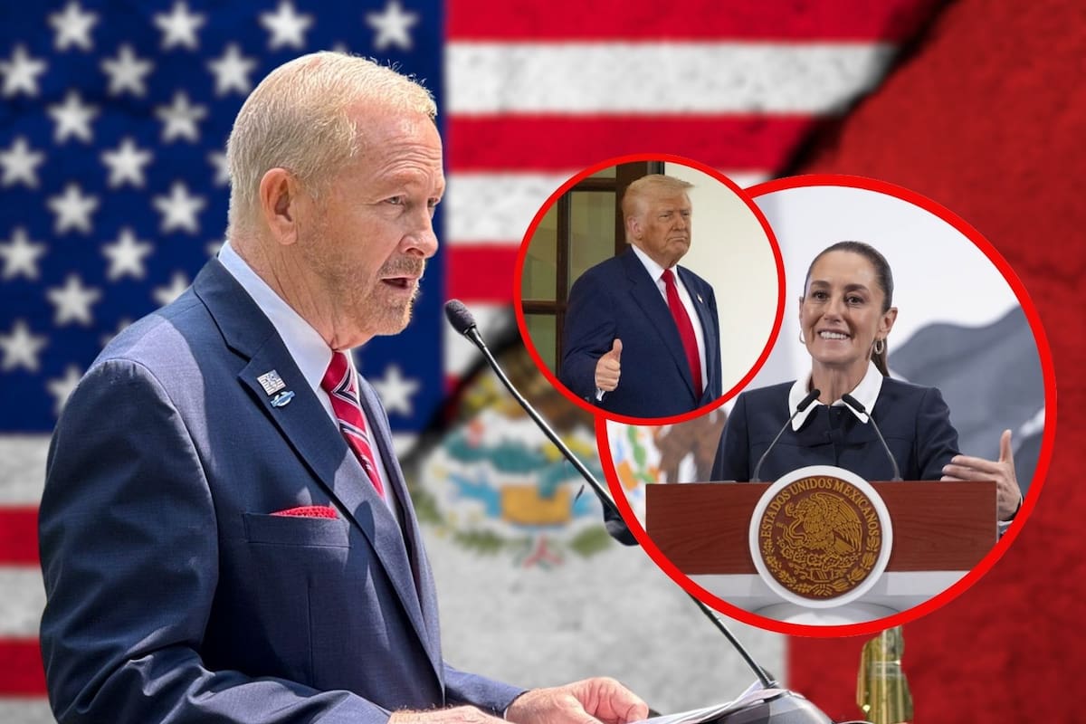 “No hay relación como esta”: Representante de Trump en México dice que es un orgullo trabajar con Claudia Sheinbaum y destaca la lucha conjunta contra el crimen fronterizo