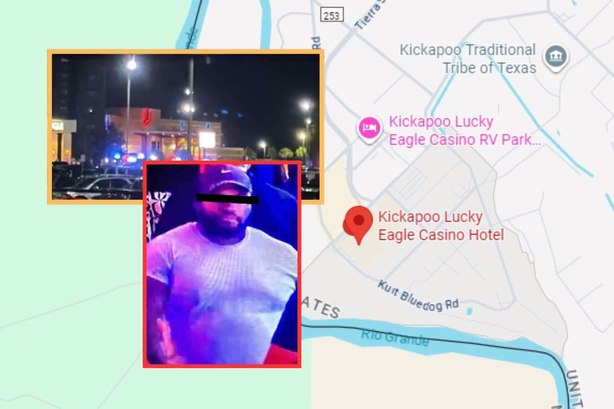 Tiroteo en Casino Kickapoo Lucky Eagle: Un detenido y dos fallecidos en Eagle Pass