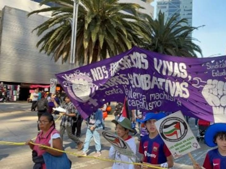 Convocan a marcha en CDMX por el 25N: exigencias, horarios y dónde será