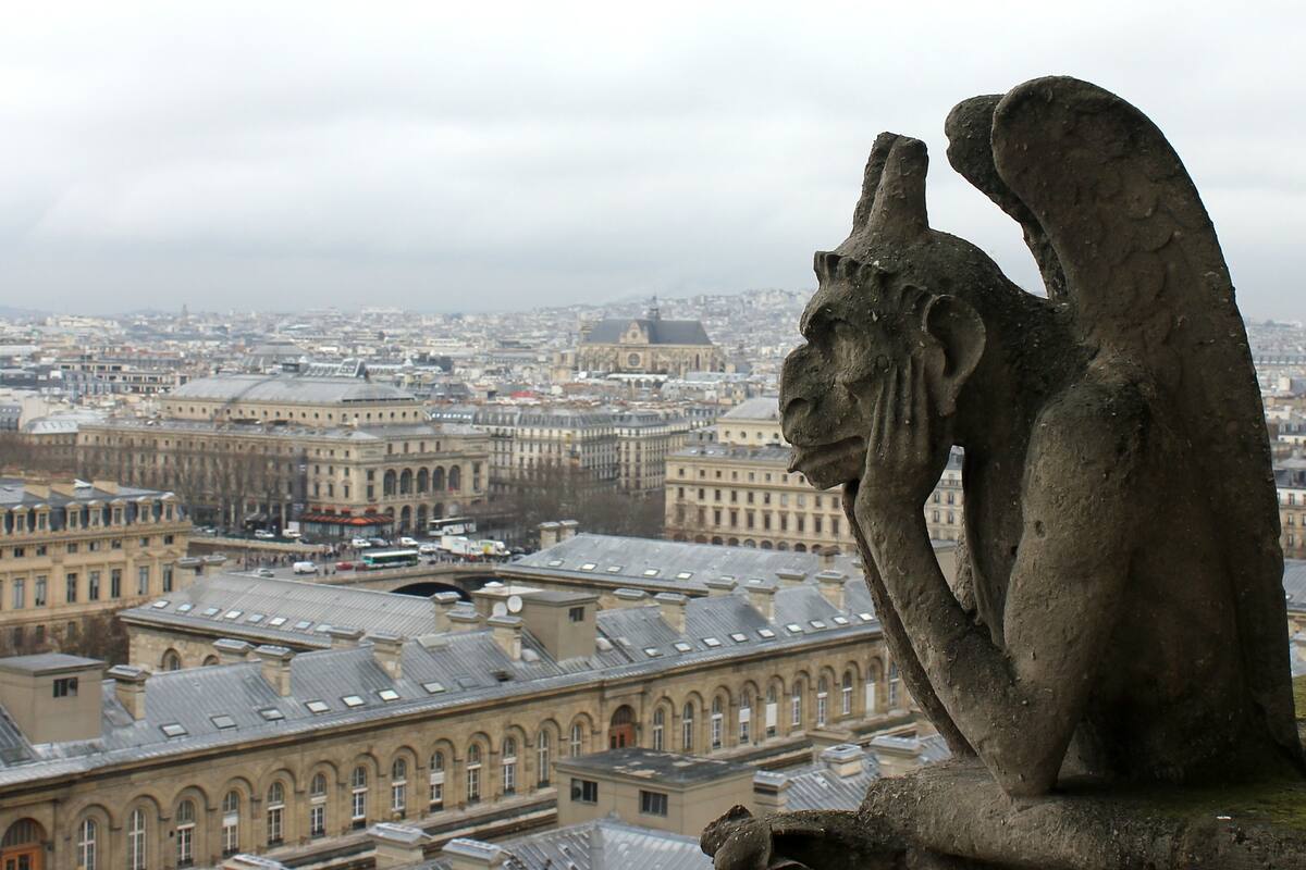 En plena cuarentena intentan robar piedras de Notre Dame