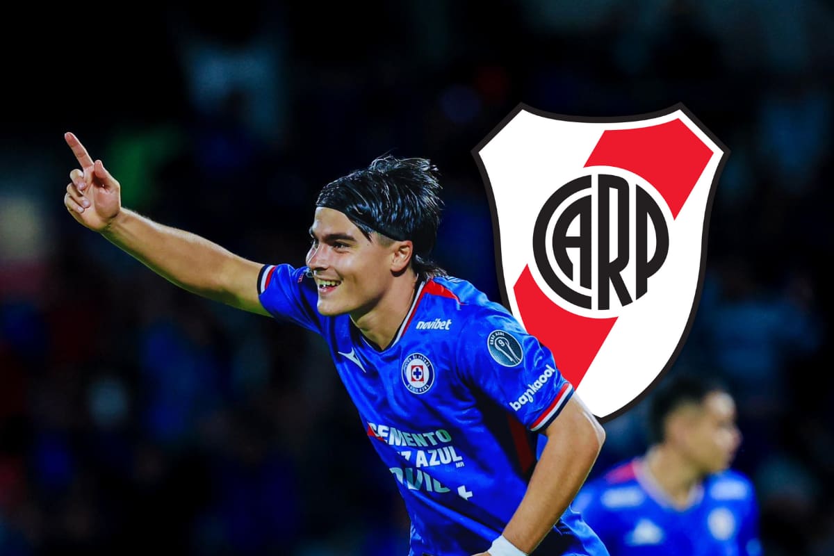 ¿River Plate está interesado en el jugador de Cruz Azul Luka Romero?