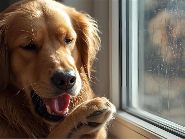 Qué nos quiere decir tu perro cuando se lame las patas sin parar