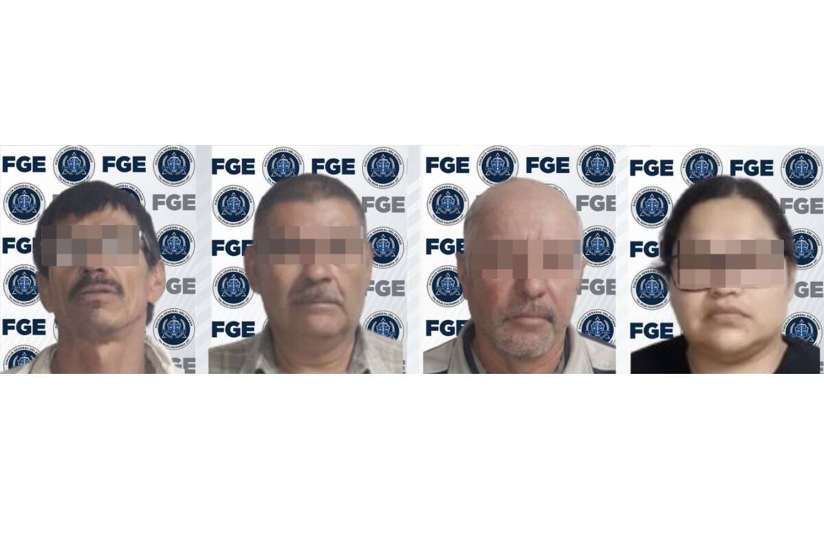 Tras operativo en Ensenada detienen a cuatro y recuperan vehículos robados