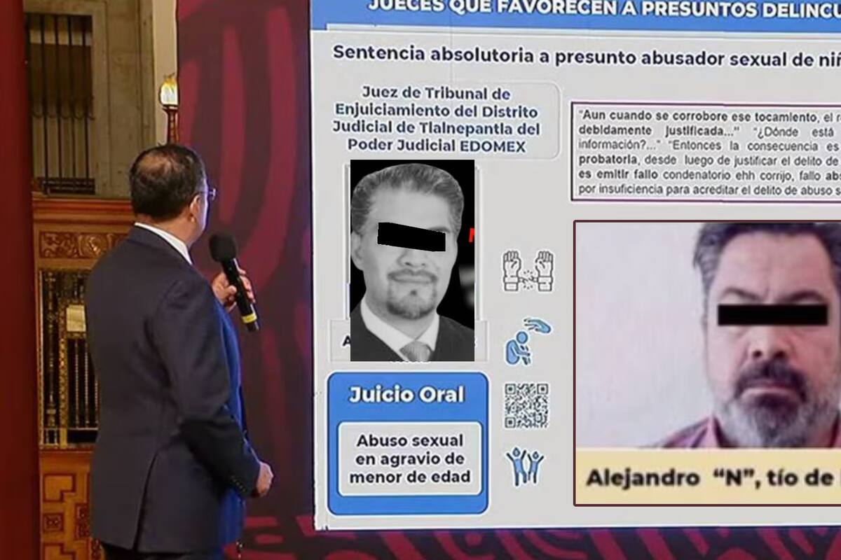 AMLO exhibe a juez del caso de tío abusador de niña en mañanera: “debe hacerse público”