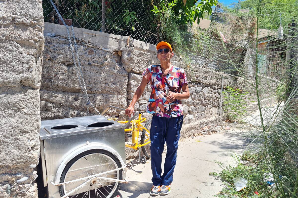 Francisco desea retomar su venta de tacos en triciclo