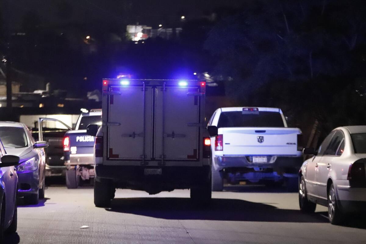 El ataque se registró alrededor de las 21:30 horas de ayer. Foto: Border Zoom