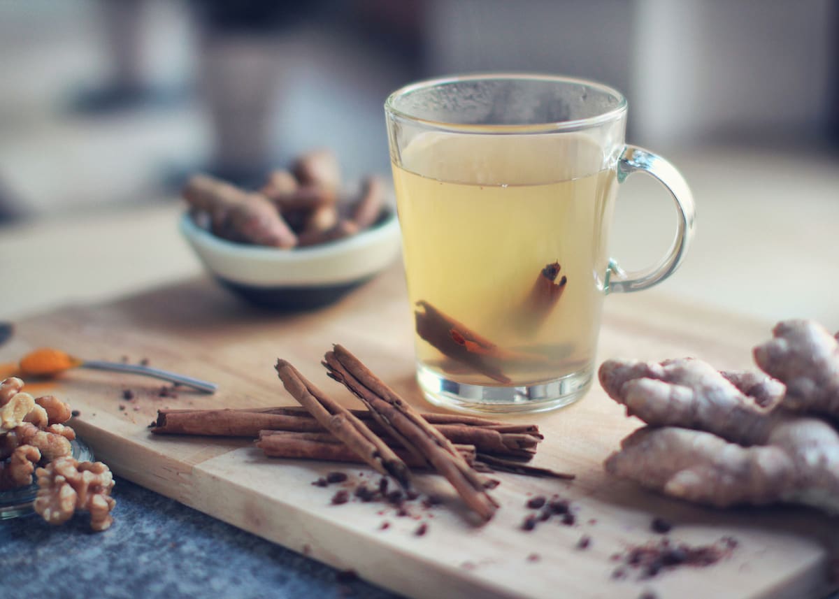 Té de jengibre y canela