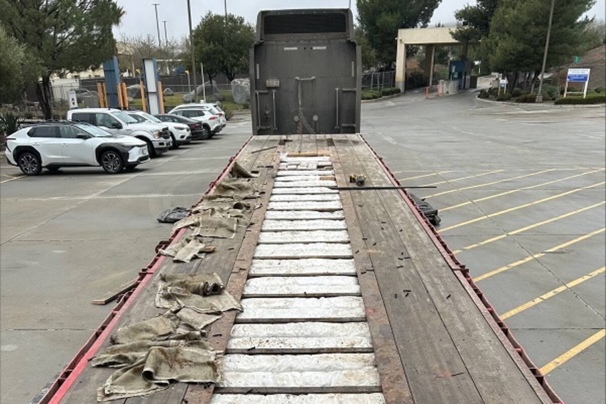 CBP decomisa en Tecate más de 1500 libras de narcóticos en una semana