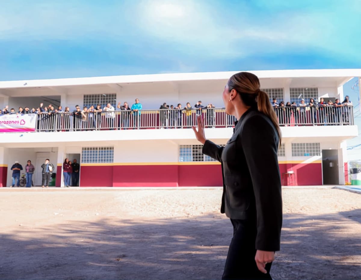 La inversión permitió construir 105 espacios educativos, 39 comedores escolares y rehabilitar 288 planteles en los siete municipios del estado. Foto: Cortesía