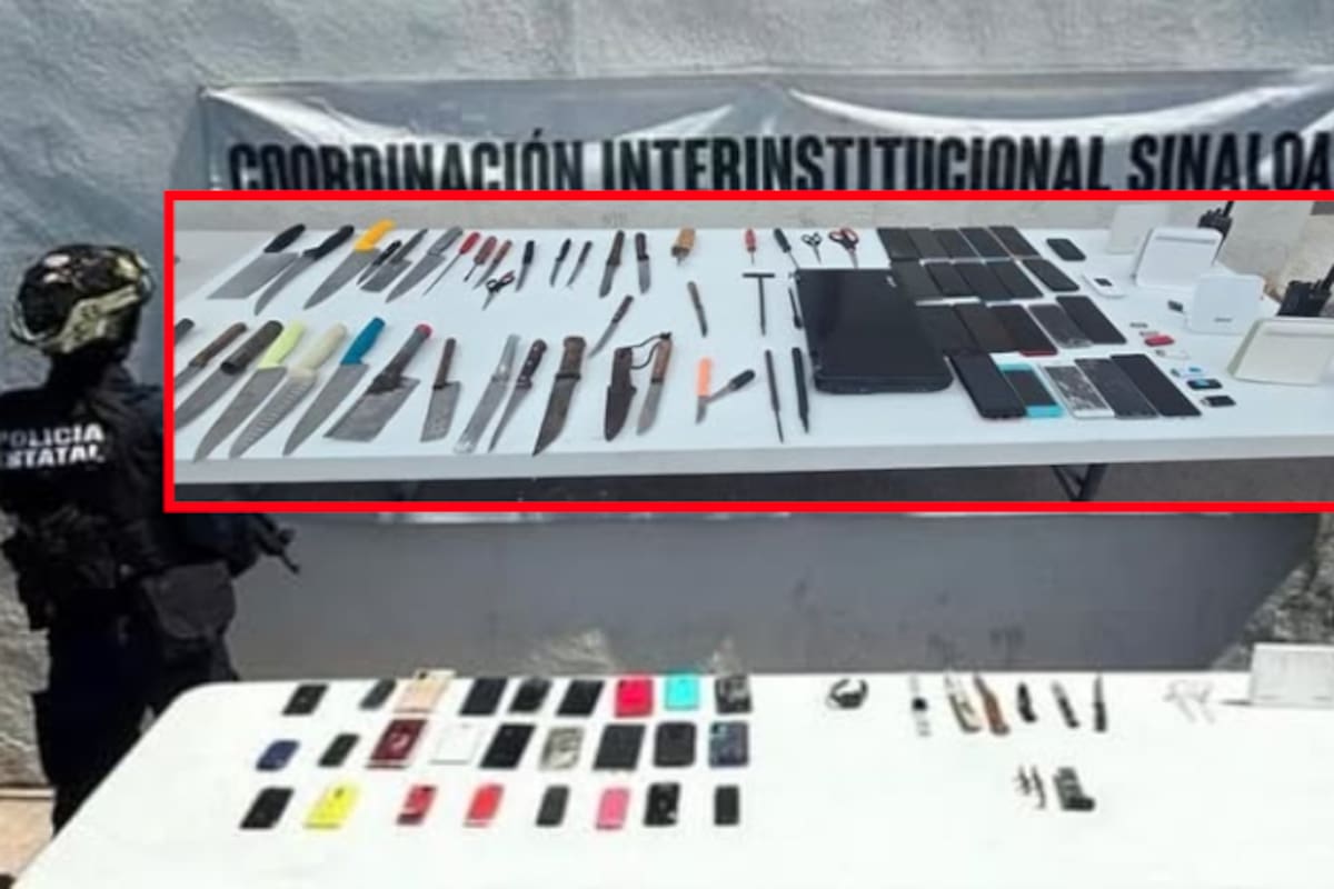 Revisan penal de Aguaruto y decomisan armas, celulares y objetos prohibidos sin incidentes